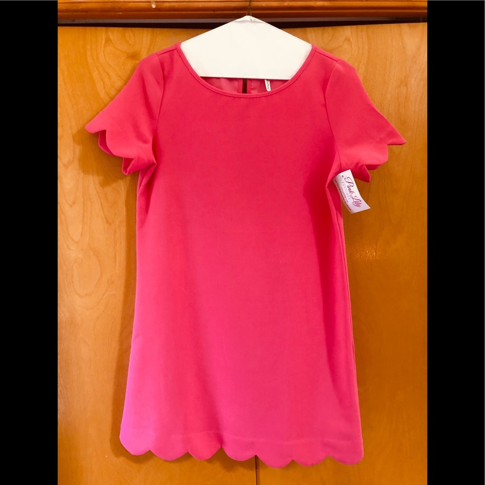 Hot pink sheath dress- NWT